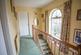Landing with arched window