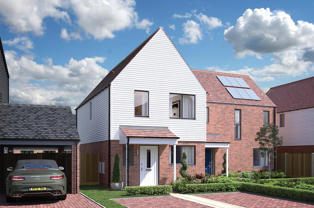 Grasmere Gardens, Chestfield, Whitstable, Kent 2 bed semidetached house for sale £350,000