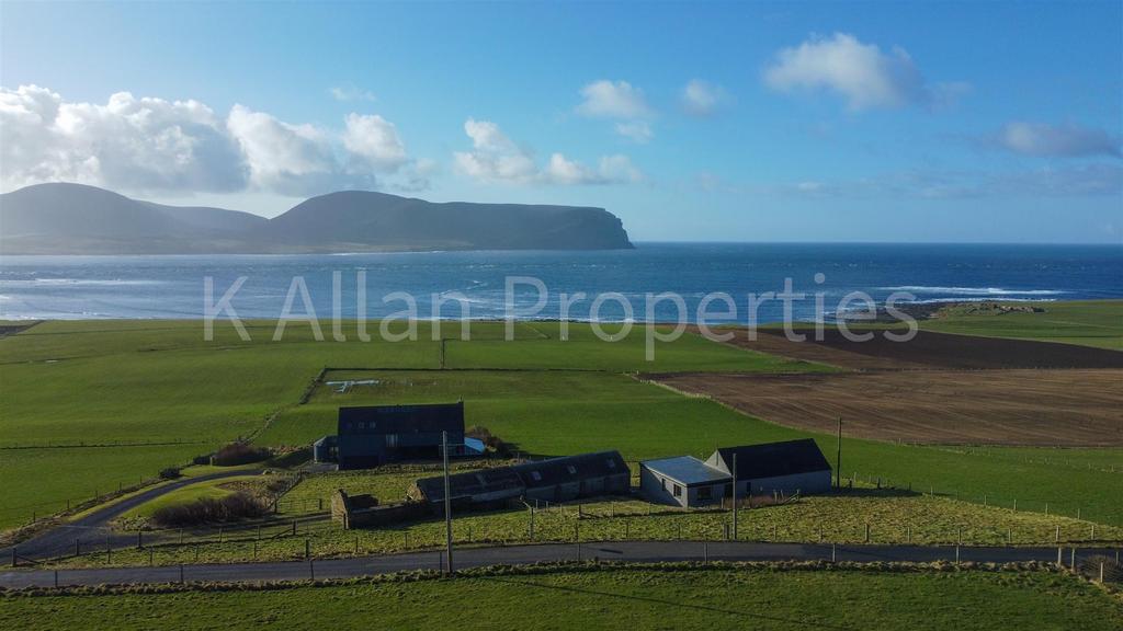 West Leafea, Outertown, Stromness... 3 bed detached bungalow £230,000