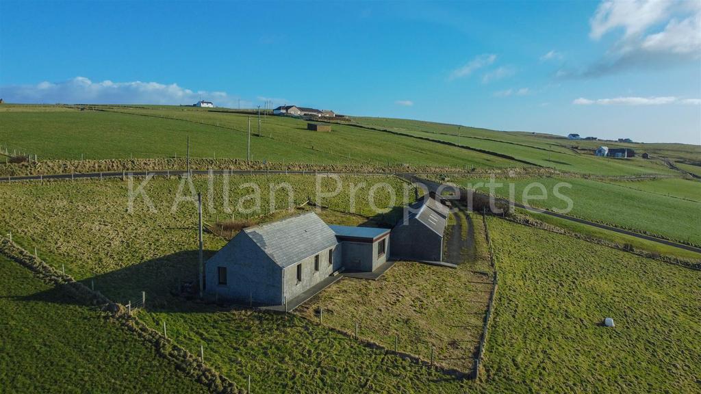 West Leafea, Outertown, Stromness... 3 bed detached bungalow £230,000