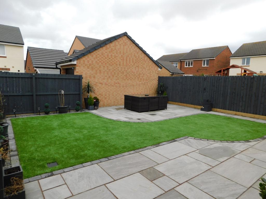 Rear garden