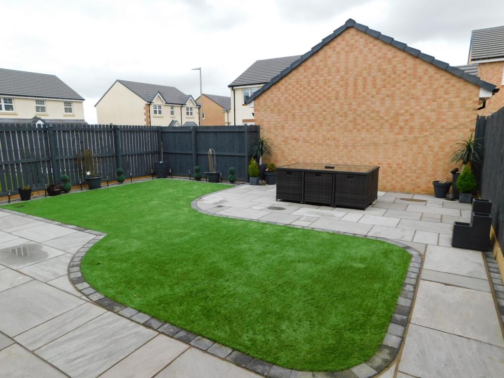 Rear garden