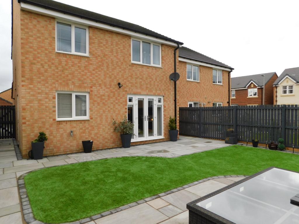 Rear garden
