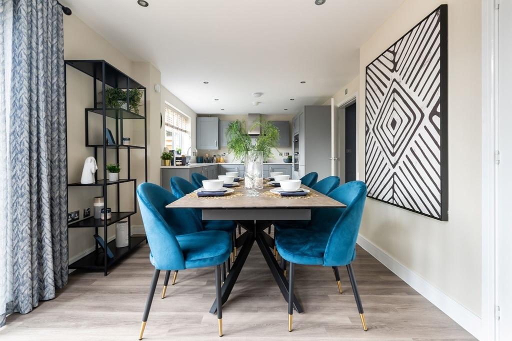A dining space you will love to entertain in