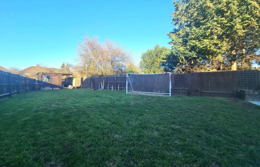 Rear garden