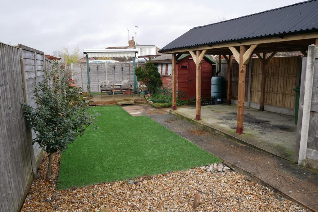 Rear garden