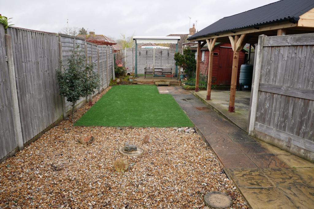 Rear garden