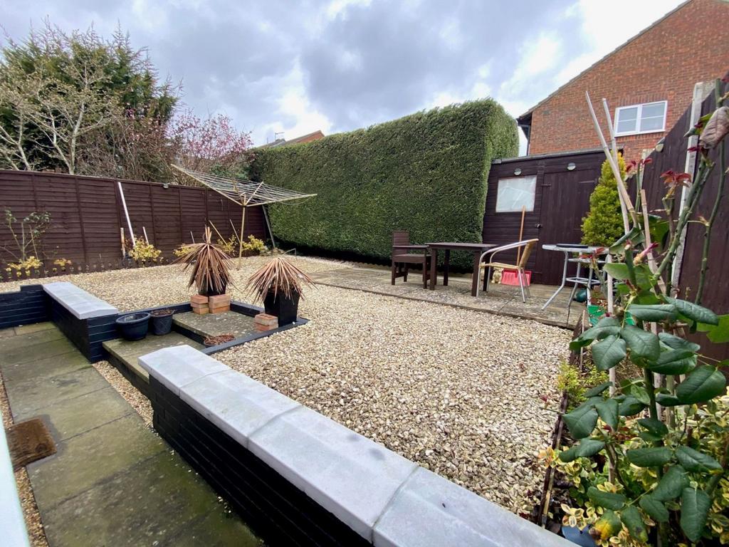 Rear garden