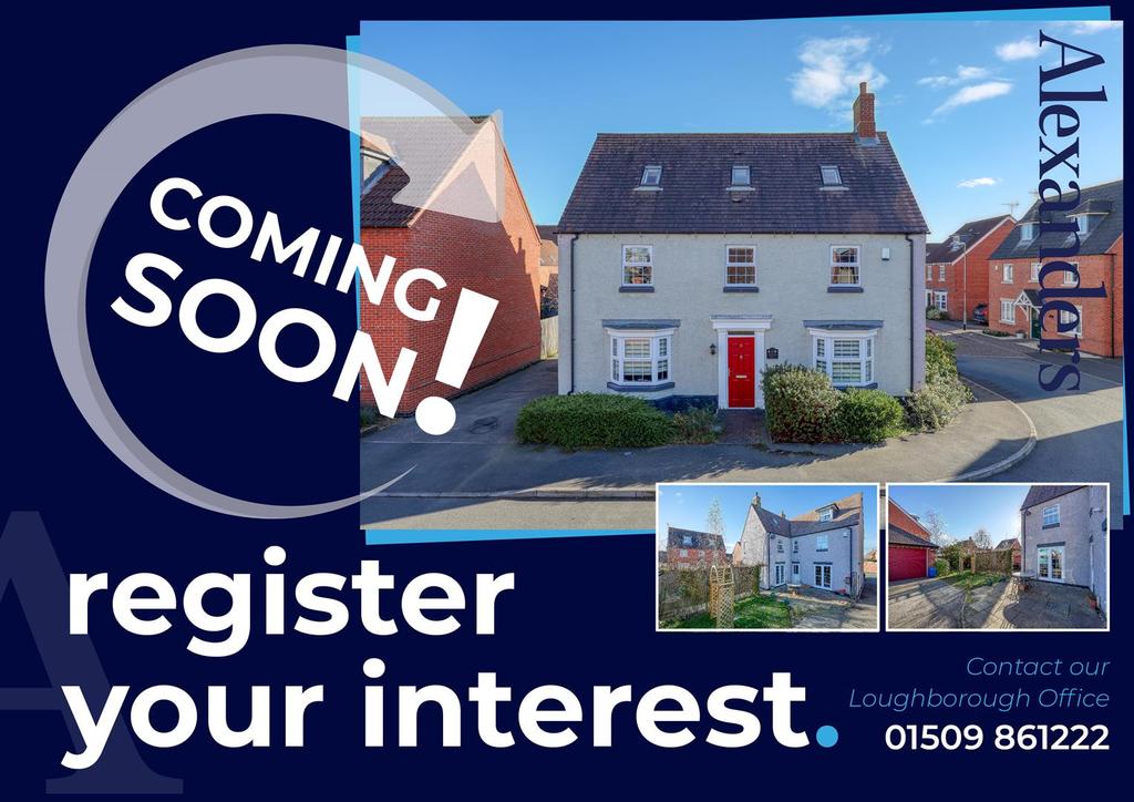Flint Lane, Barrow Upon Soar 6 bed detached house £595,000