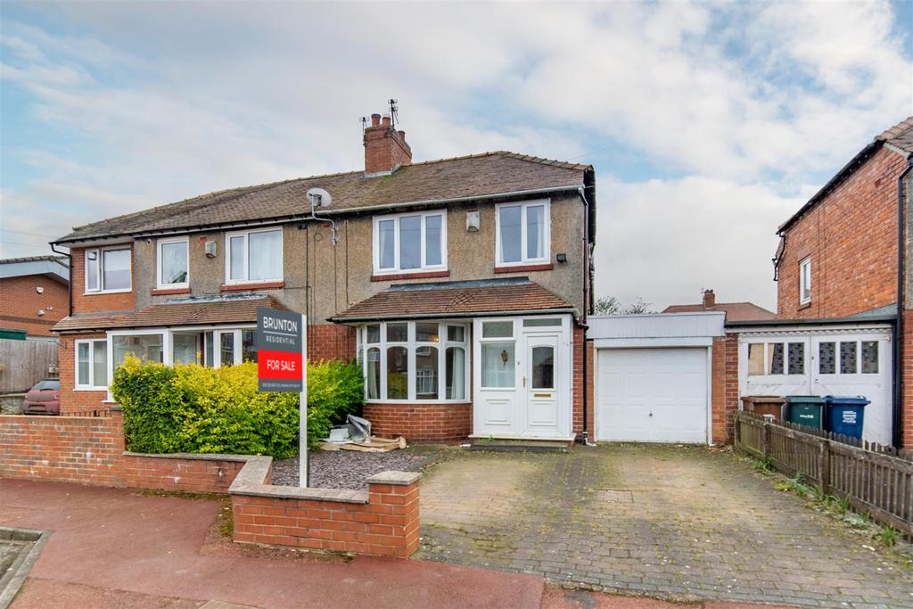 Matlock Gardens, Westerhope, Newcastle Upon Tyne 3 bed semidetached
