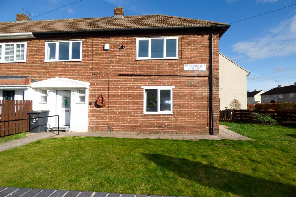 Westminster Crescent, Hebburn 2 bed semidetached house £695 pcm (£