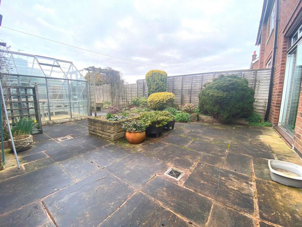 Rear garden