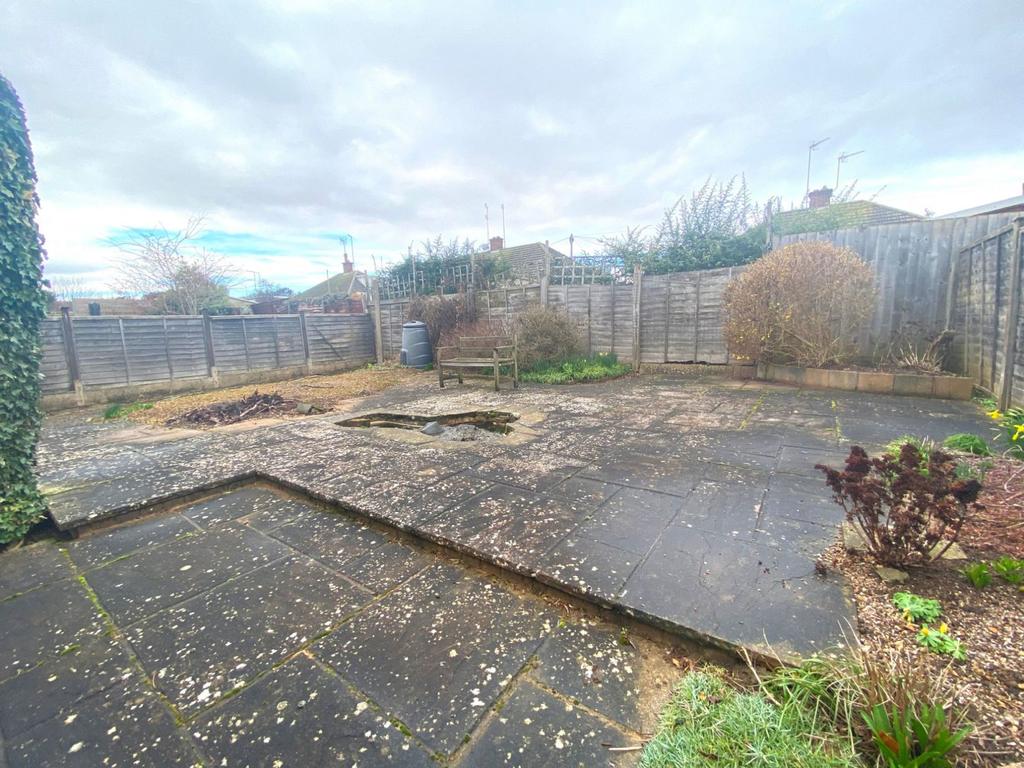 Rear garden