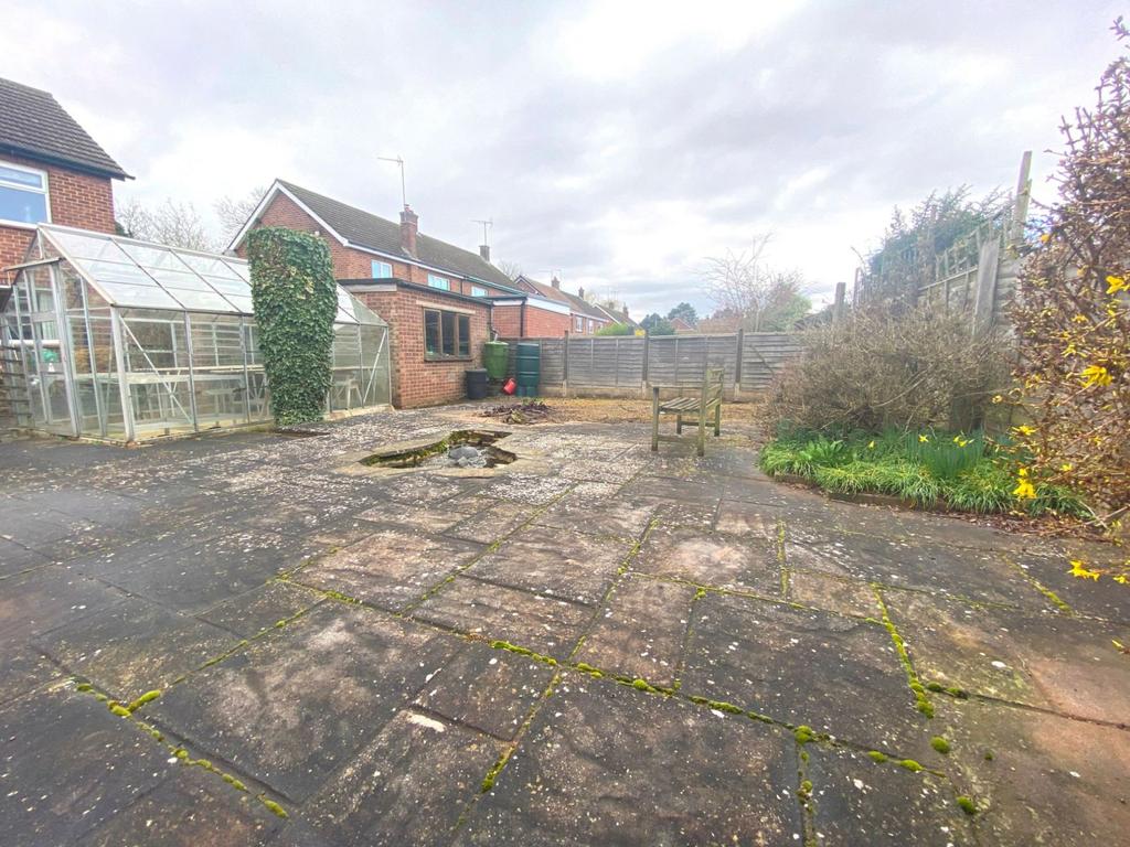 Rear garden