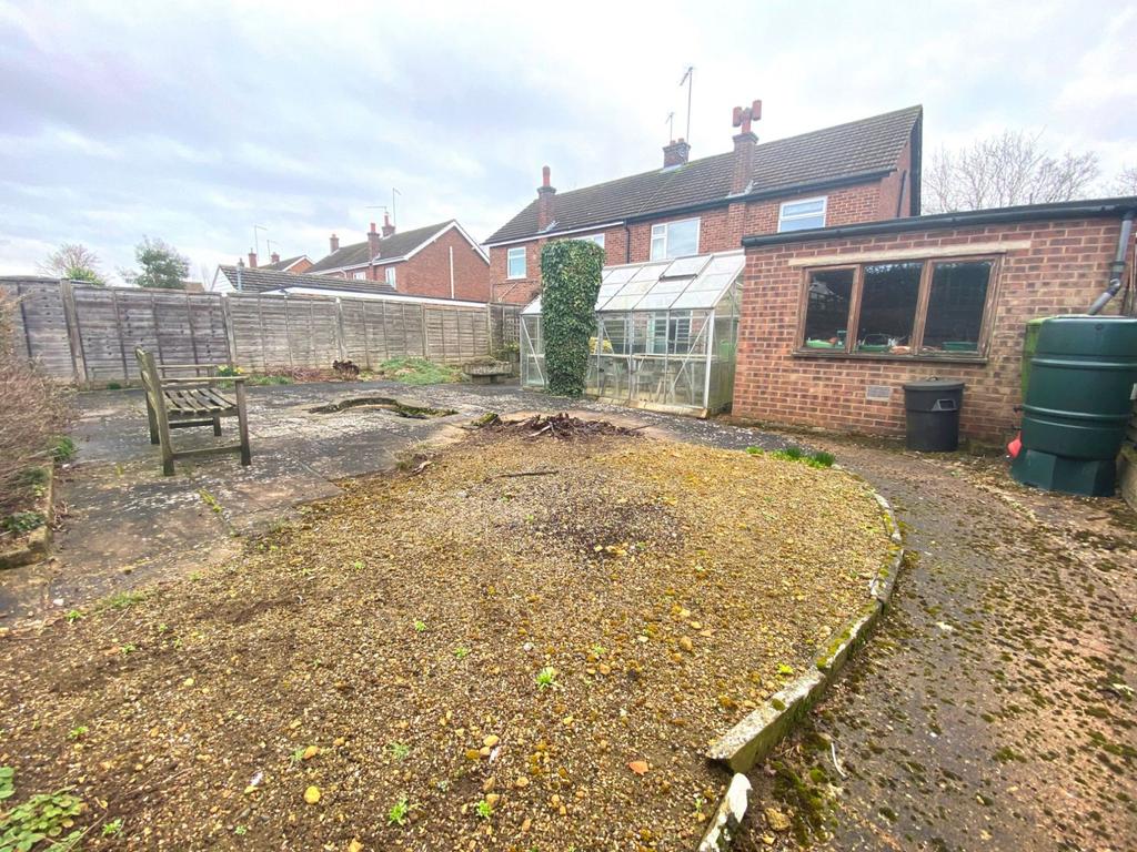 Rear garden