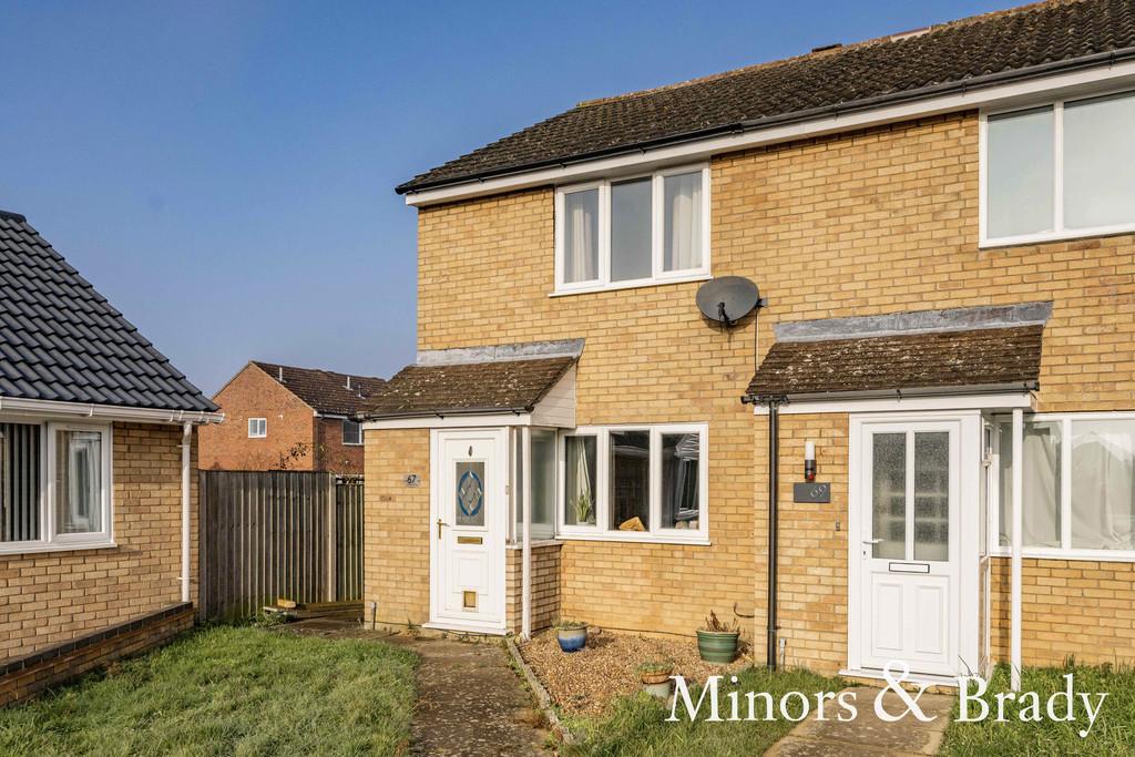 Amderley Drive, Norwich 2 bed end of terrace house for sale £240,000