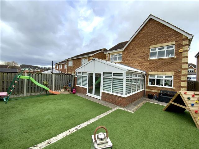 Rear garden