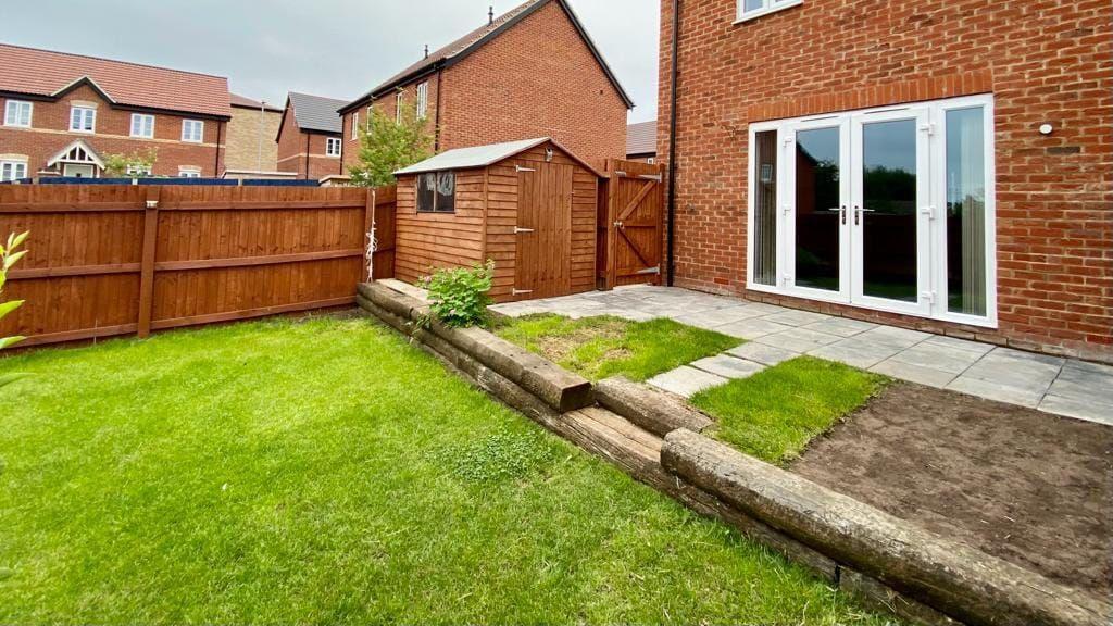 Garden at Back