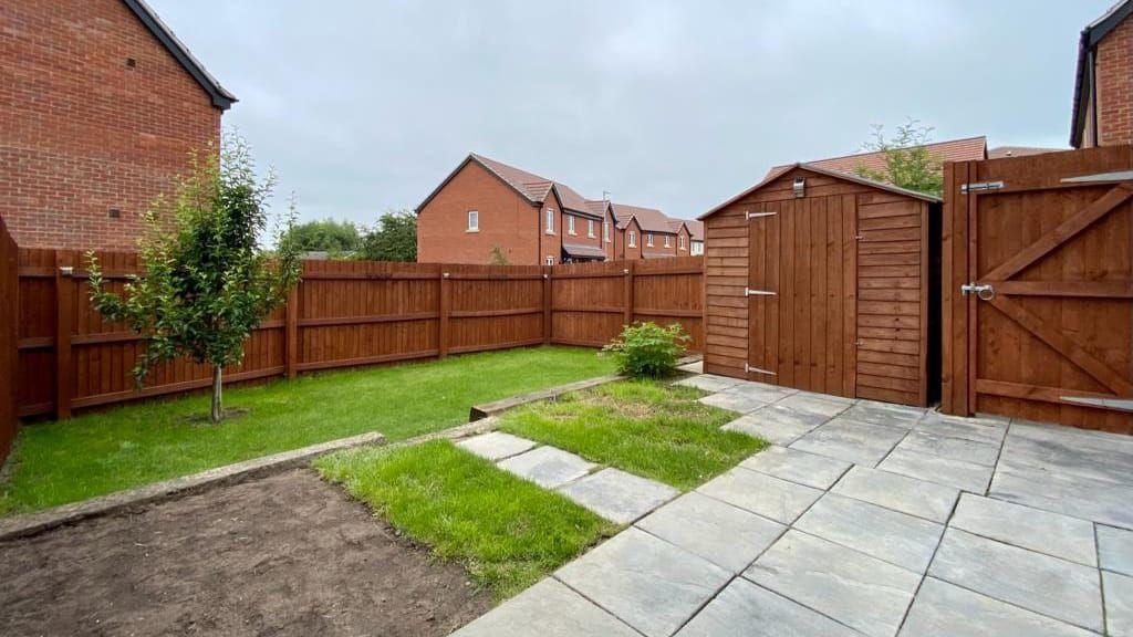 Garden at Back