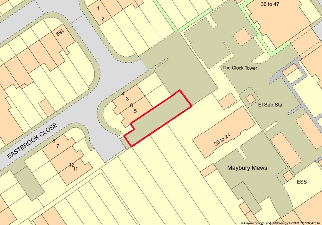 Land Adjacent to 5 & 6 Eastbrook... 2 bed property with land - £90,000