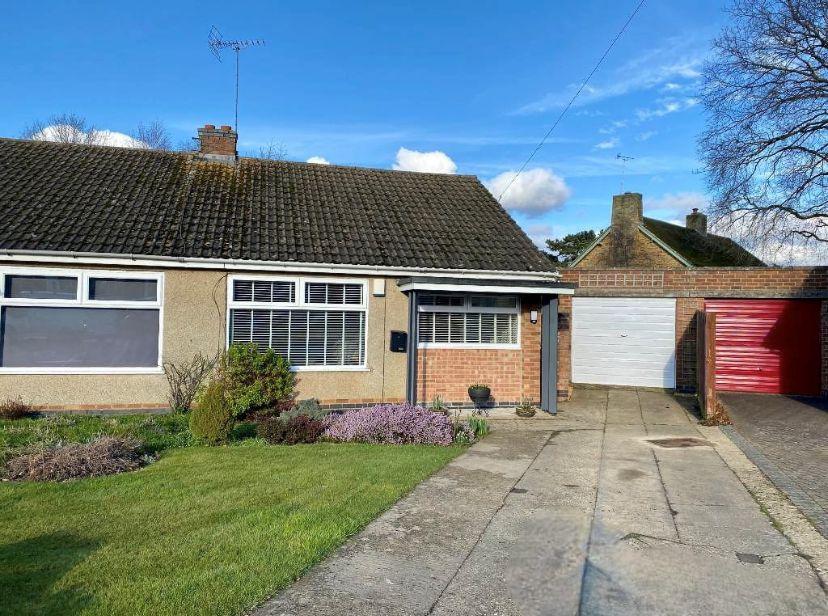 Arnsby Crescent, Moulton, Northampton... 2 bed semidetached bungalow