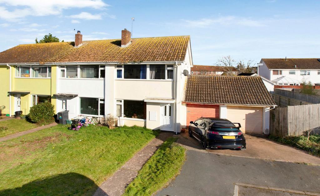 Parkers Road, Starcross, EX6 3 bed end of terrace house for sale £260,000