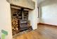 Lounge fireplace
