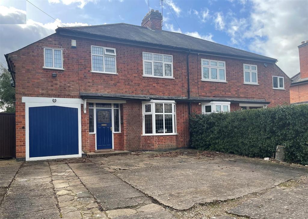 Leicester Road, Glenfield, Leicester 4 bed semidetached house for sale