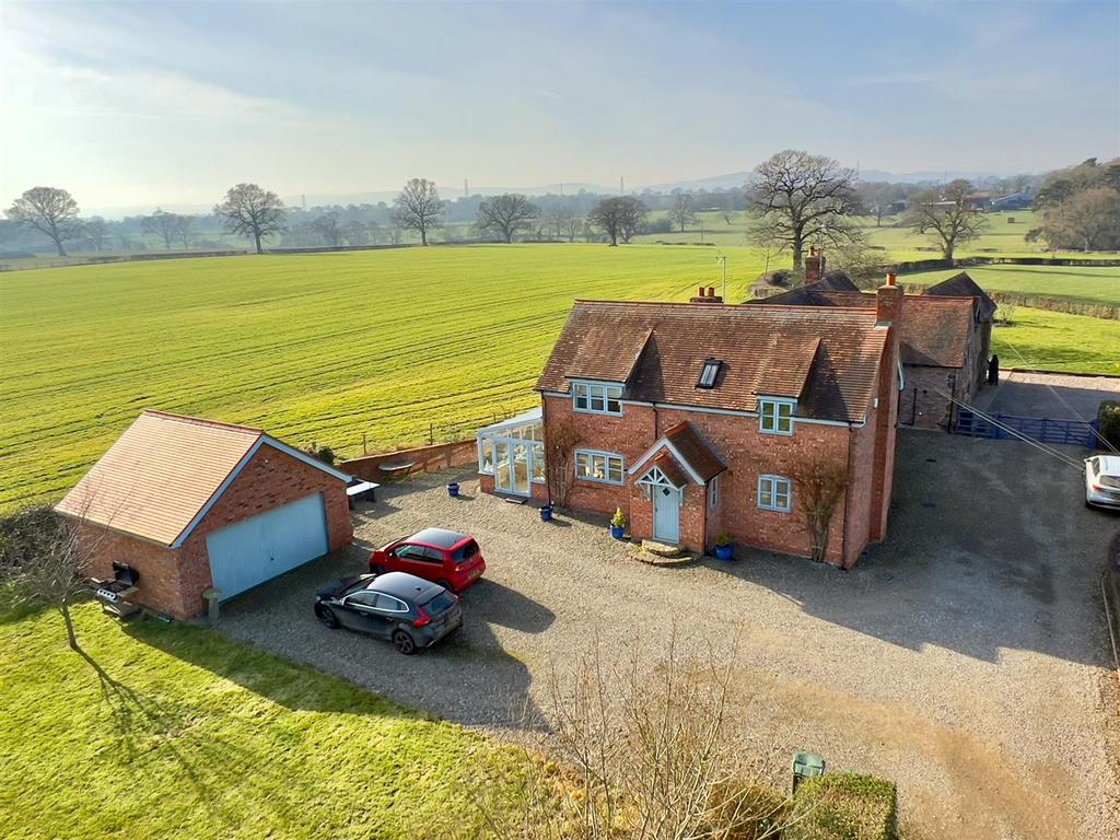 Pen Y Lan, Nr Wrexham. 6 bed semidetached house £550,000