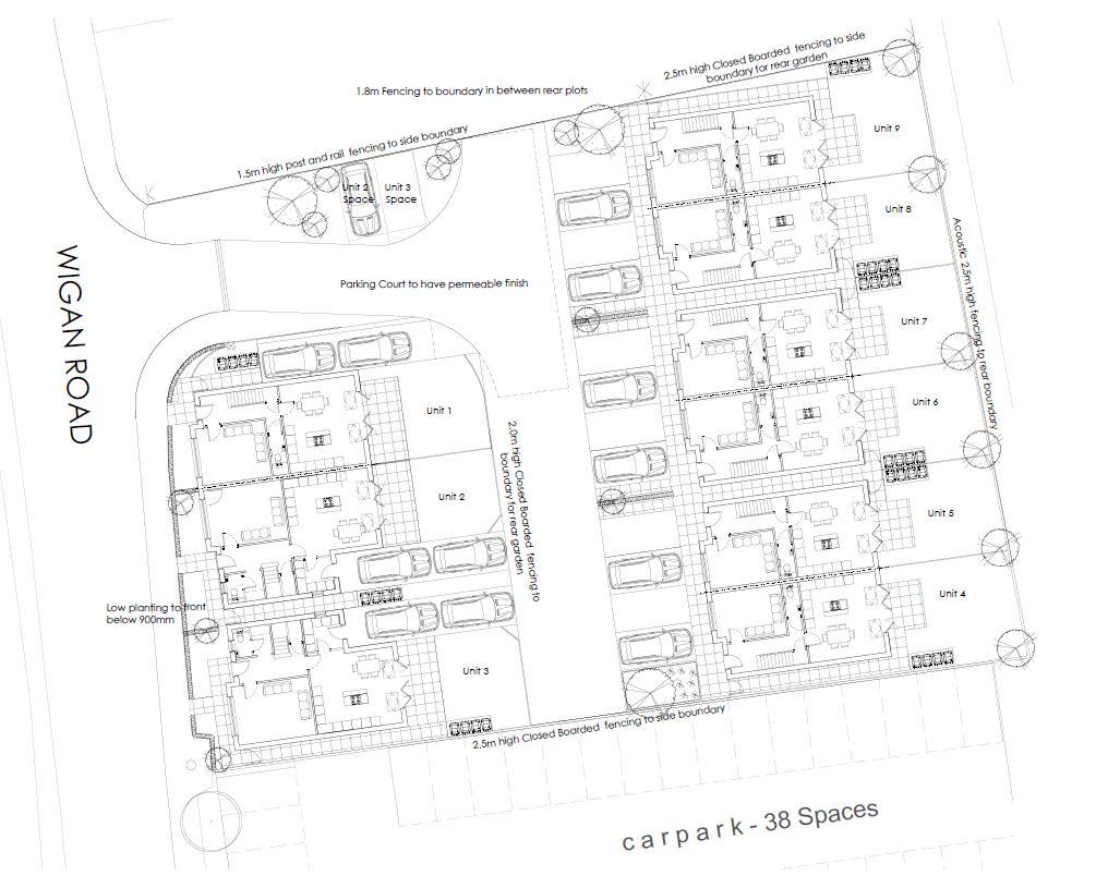 Lavender Court Site Plan