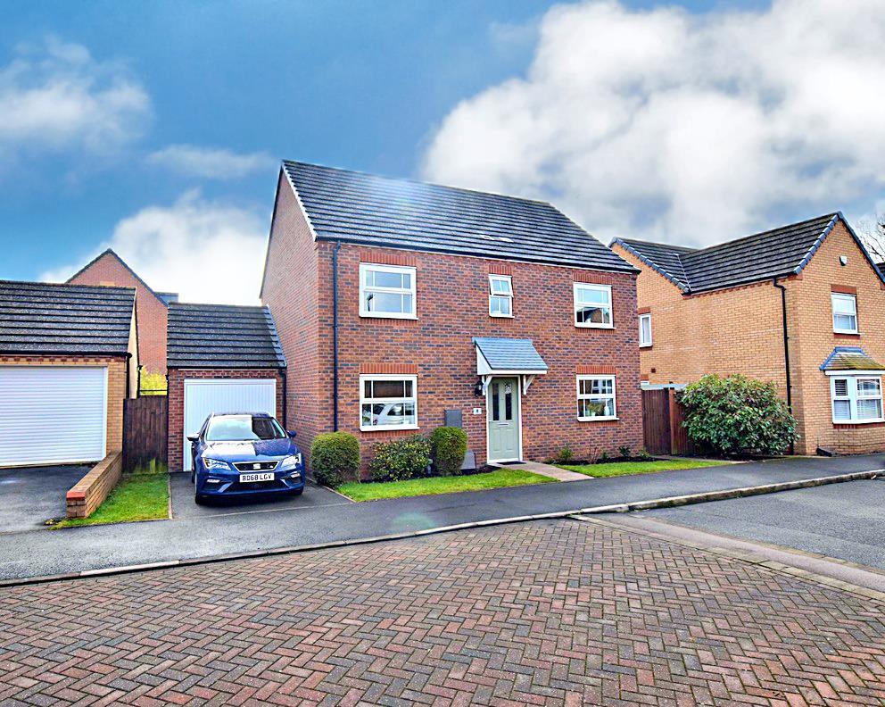 Lyons Drive, Swallows Nest, Allesley, Coventry 4 bed detached house for