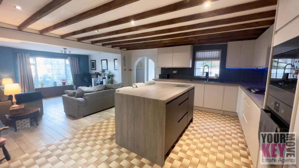 Old Dover Road, Capel le Ferne, Folkestone, Kent CT18 7HL 3 bed detached house for sale £750,000