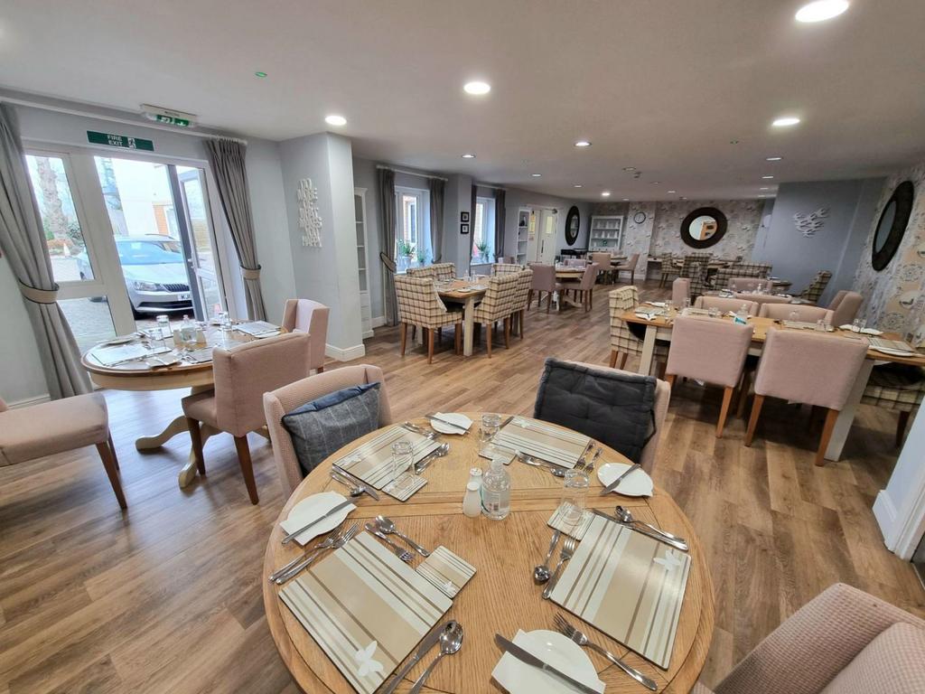 Communal dining room
