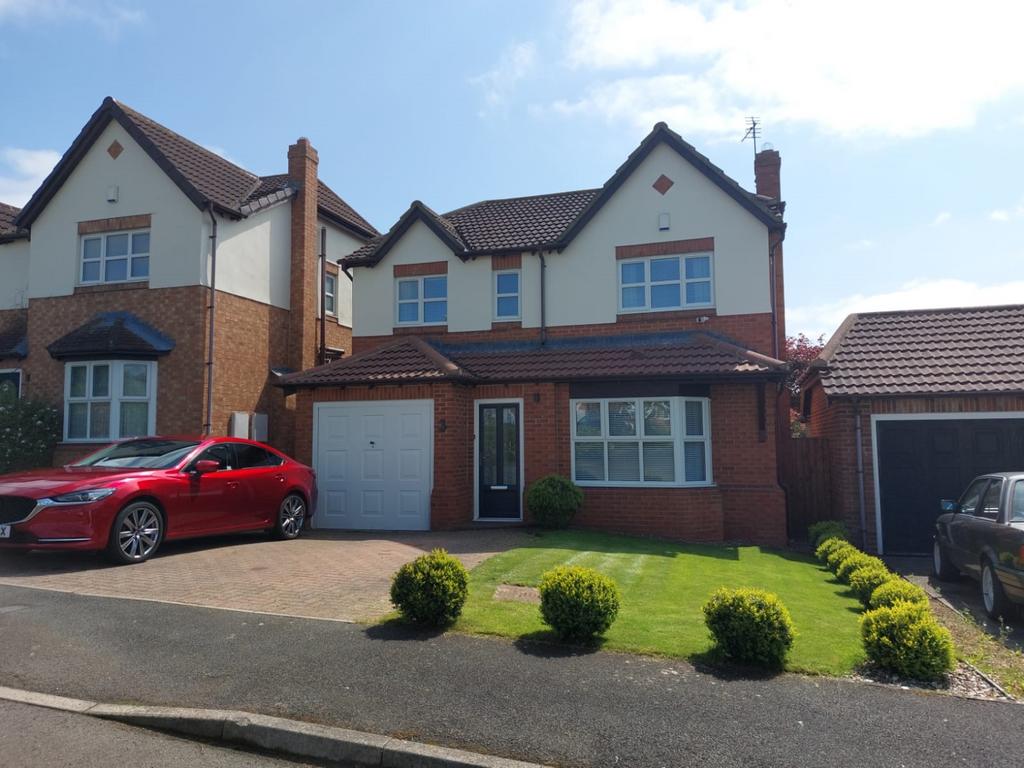 Hutton Close, Fishburn, StocktononTees, County Durham, TS21 4 bed detached house £264,950