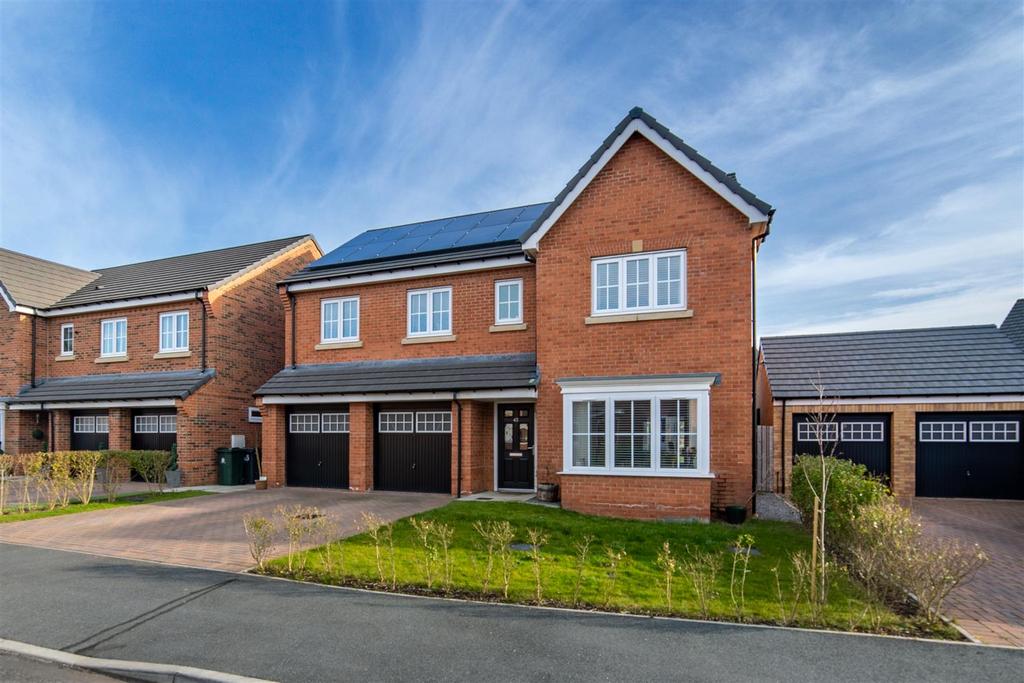Fulmar Drive, Backworth, Newcastle Upon Tyne 5 bed detached house for sale £450,000
