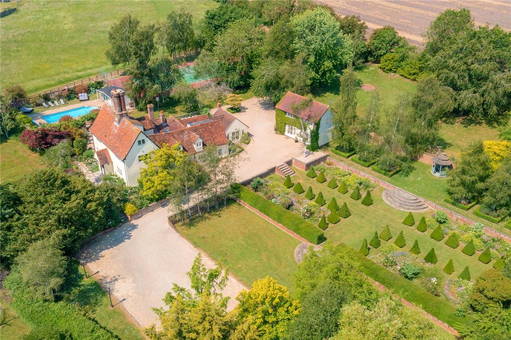 Church Hill, Hempstead, Saffron... 6 bed equestrian property £2,495,000