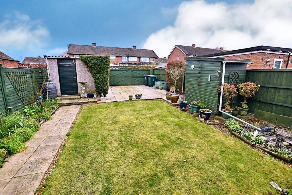 Rear garden