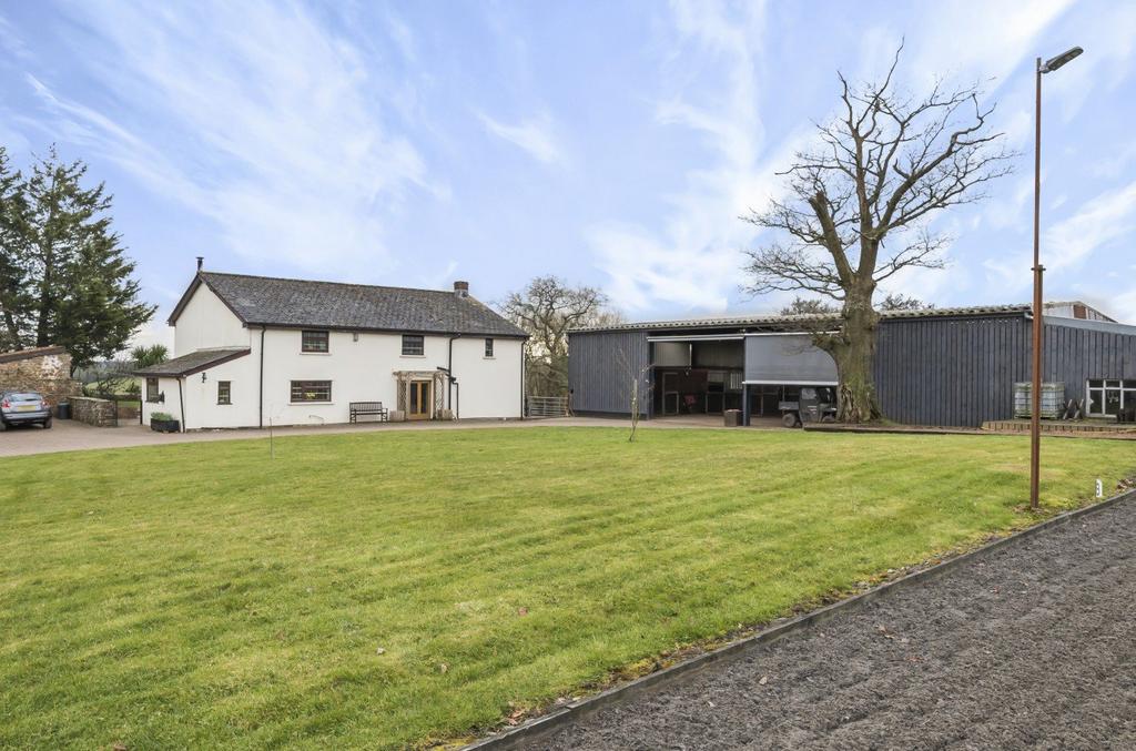 Church Road, Llanfrechfa, Cwmbran... 5 bed equestrian property £950,000