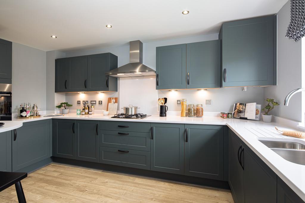 Kitchen in The Woodcote 4 bedroom home