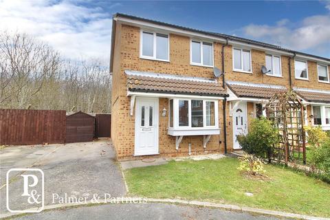 2 bedroom end of terrace house for sale, Hervey Close, Shotley Gate, Ipswich, Suffolk, IP9