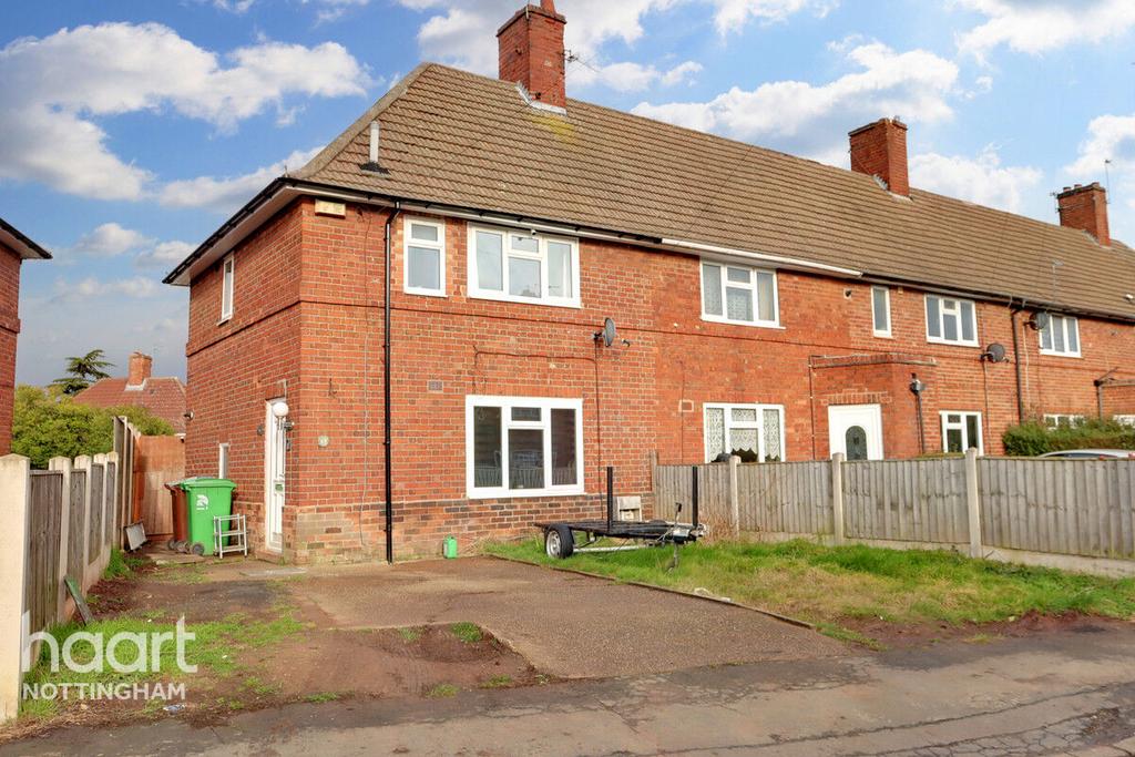 Linton Rise, Nottingham 3 bed end of terrace house £160,000