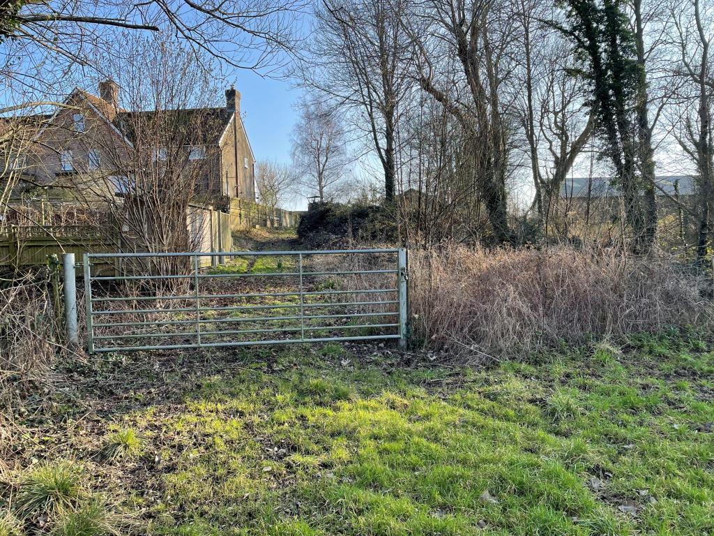 View of Rear Access from Byway