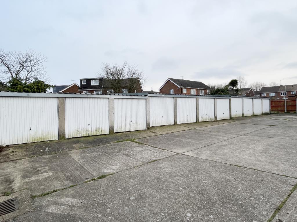 Eleven of nineteen lock up garages