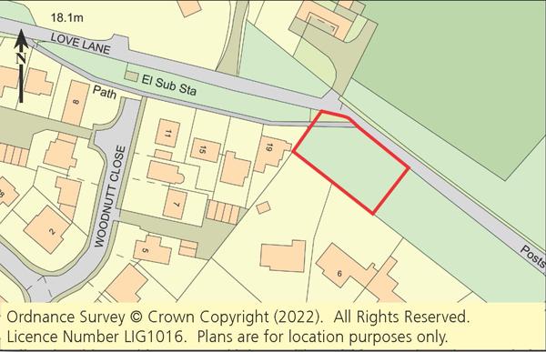 Parcel B, Land South Side Of Love... Land - £30,000