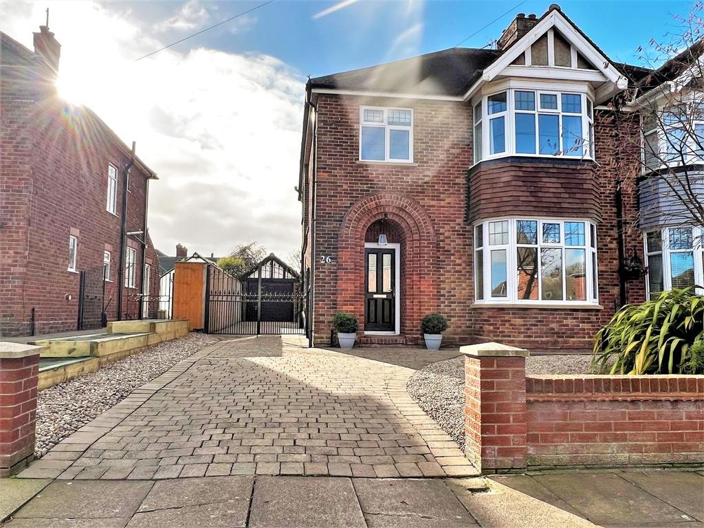 Vivian Avenue, Grimsby, N.E. Lincs... 4 bed semidetached house £285,000