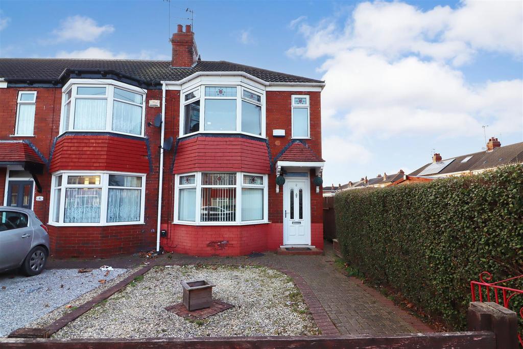 Reldene Drive, West Hull 3 bed end of terrace house £145,000