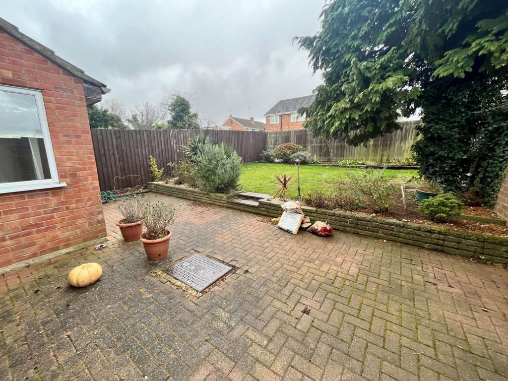 Rear garden