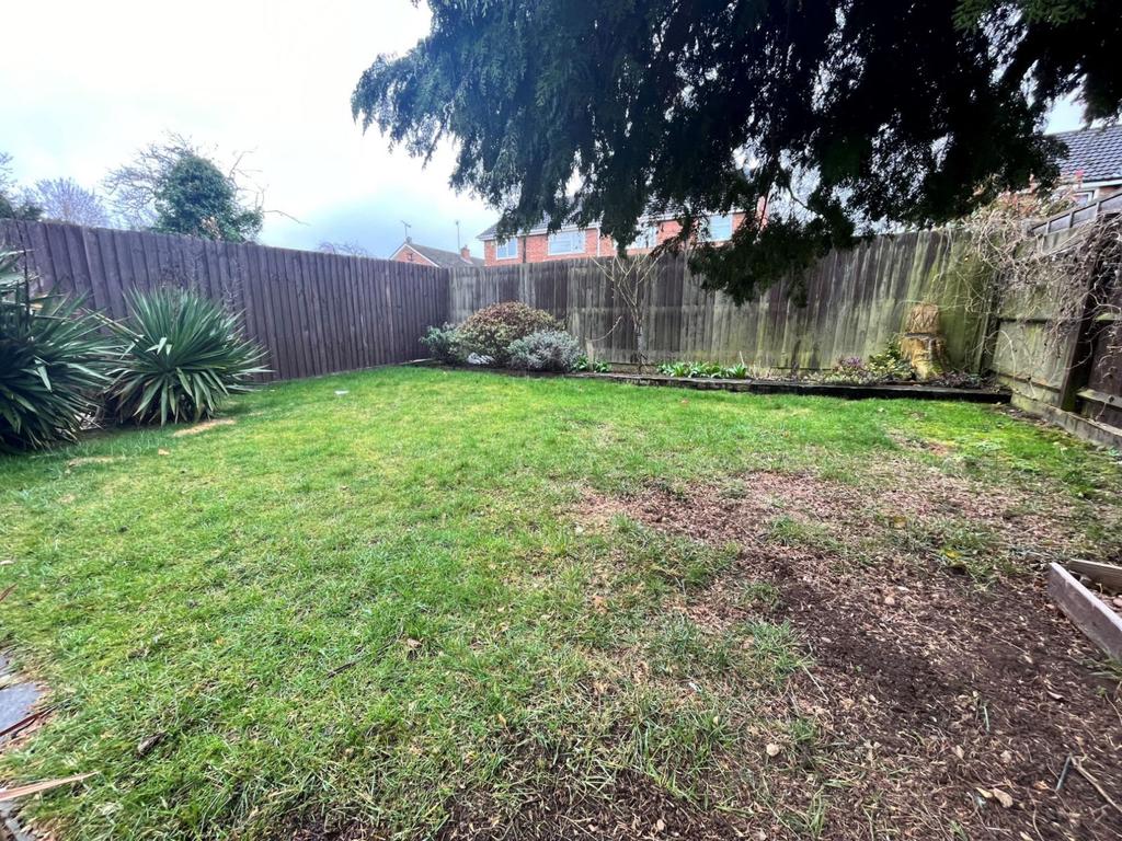 Rear garden