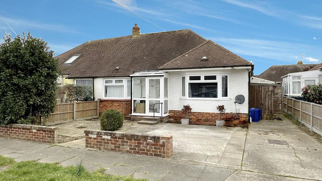 Greet Road, Lancing, West Sussex, Bn15 2 Bed Bungalow - £350,000