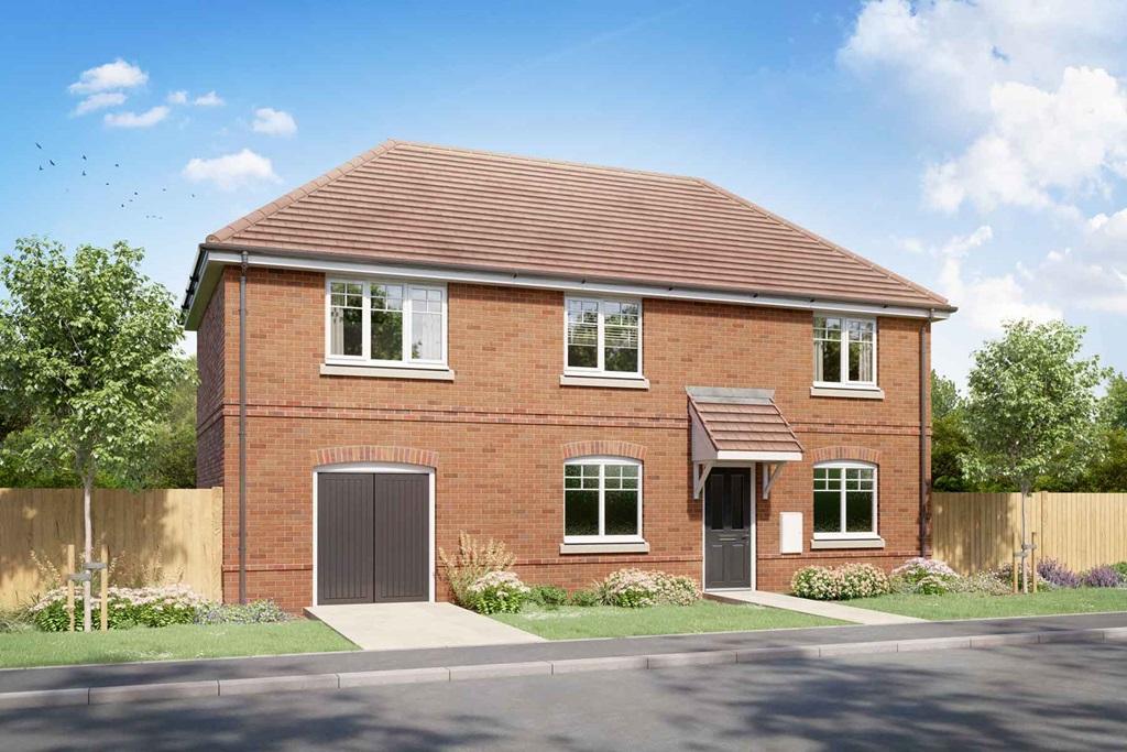 The Edale - Plot 48 at Barley Grange Phase 4, Barley Grange Phase 4 ...